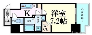 La Douceur谷町（旧：ミラージュパレス谷町ブライト)の物件間取画像